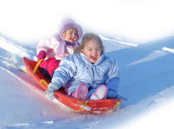 Let Your Kids Sledge Down Our Vast Mountains At Courchevel